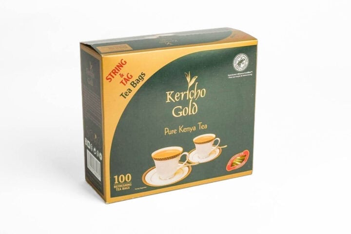 Kericho Gold String And Tagged Tea Bags - 100 Pack