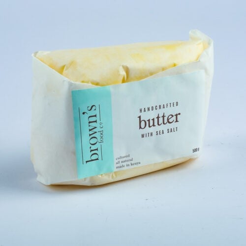 Greenspoon Kenya Handcrafted Butter with Sea Salt Browns