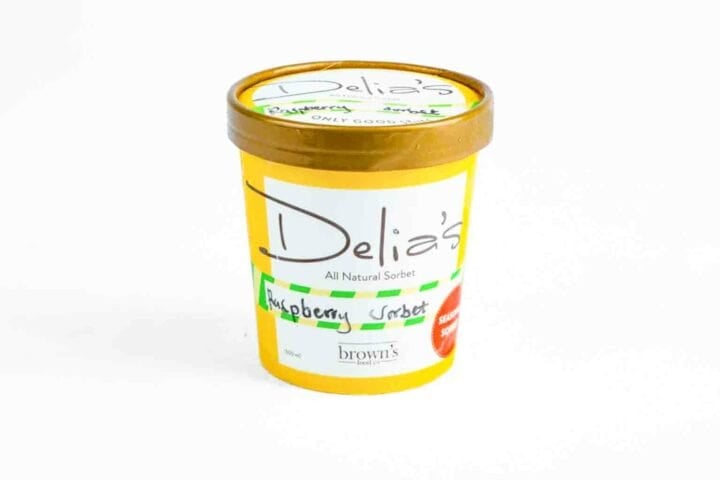 Delia's Raspberry Sorbet (Seasonal) - 500ml
