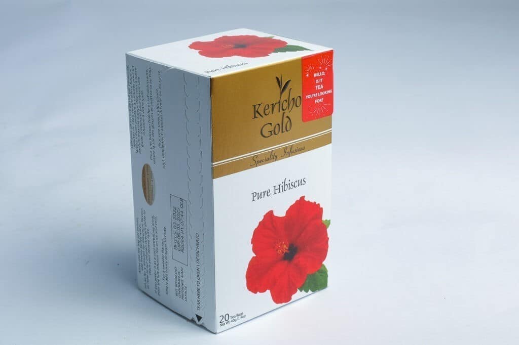 Kericho Gold Speciality Infusions Pure Hibiscus Tea (20 bags
