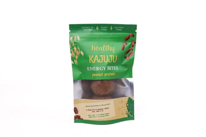 Healthy Kajuju Peanut Protein Energy Bites - 90g | 3 Balls