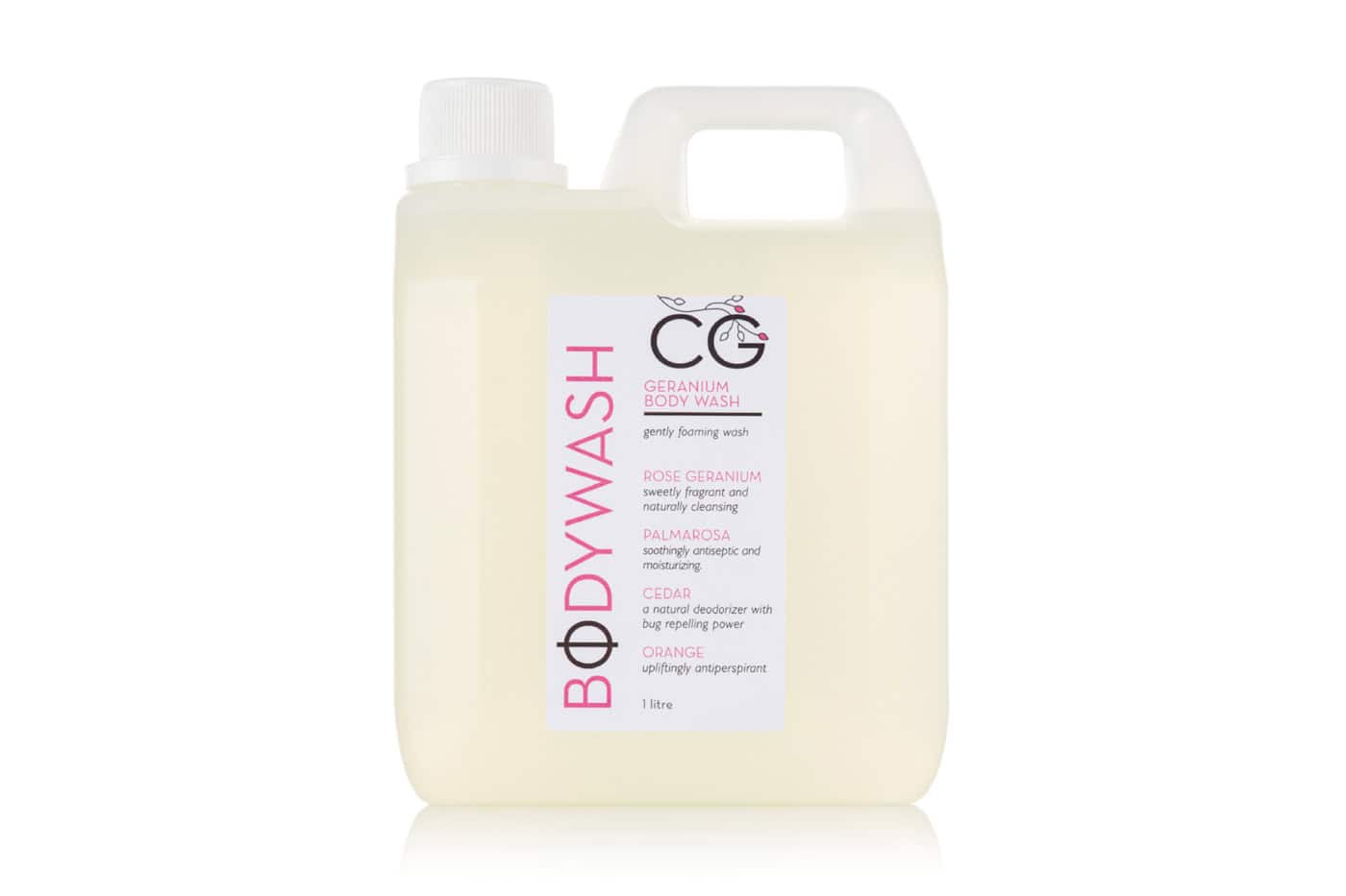 Cinnabar Green Geranium Body Wash - 1L