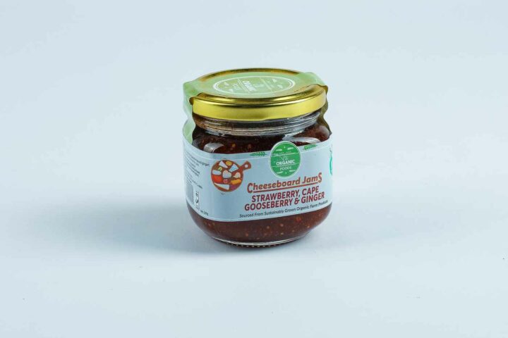 Greenspoon Kenya Cheeseboard Jams Strawberry Cape Gooseberry and Ginger Eli Organic Foods