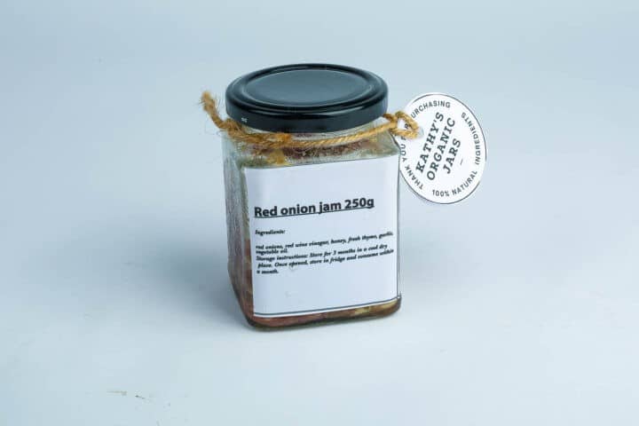 Greenspoon Red Onion Jam Kathys Organic Jars
