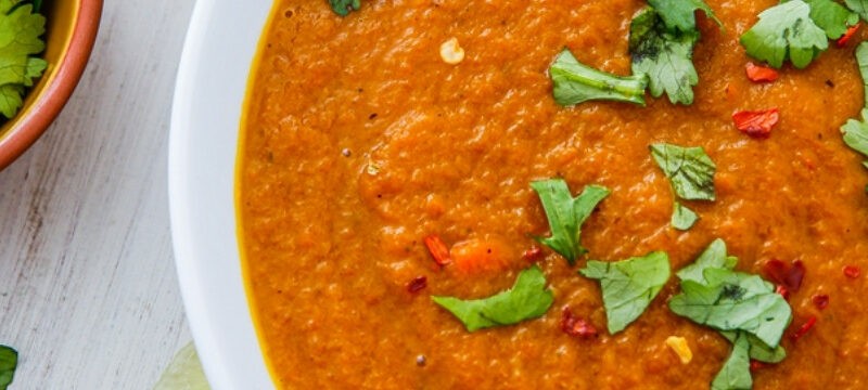 Carrot & Coriander Soup for the Soul