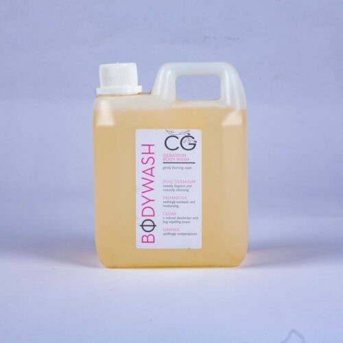 CinnabarGreenGeraniumBodyWash litre