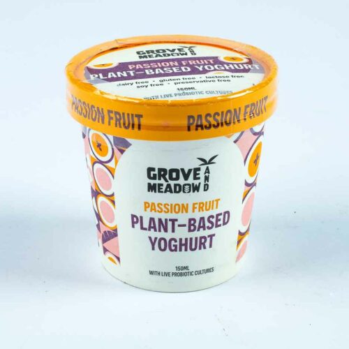 Greenspoon Kenya Passion fruit Plant Based Yoghurt Grove and Meadow