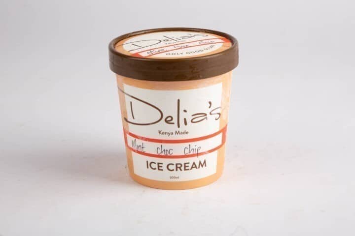 Delia's Mint Chocolate Chip Ice Cream