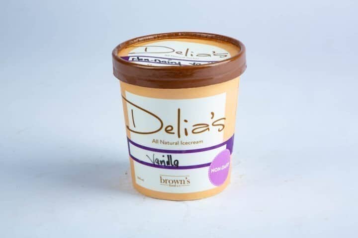 Delia's Non Dairy Vanilla Ice Cream