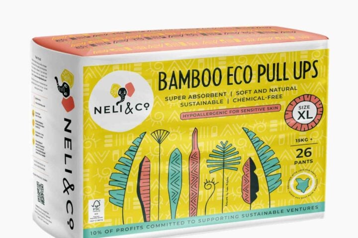 Neli & Co Bamboo Eco Pull Ups - 15Kg+ (XL) | 26 Pieces
