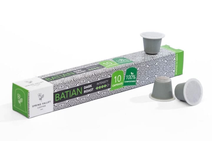 Spring Valley Coffee Batian Dark Roast Capsules - 10 Capsules