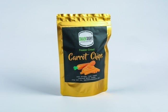 Greenspoon Kenya Freeze dried Carrot Chips Kagira Ridge Farm