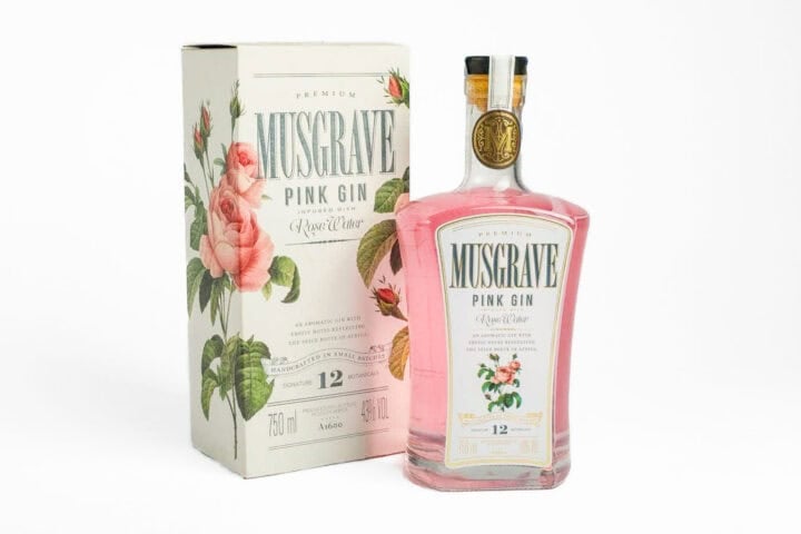 Musgrave Pink Rose Water Gin - 750ml