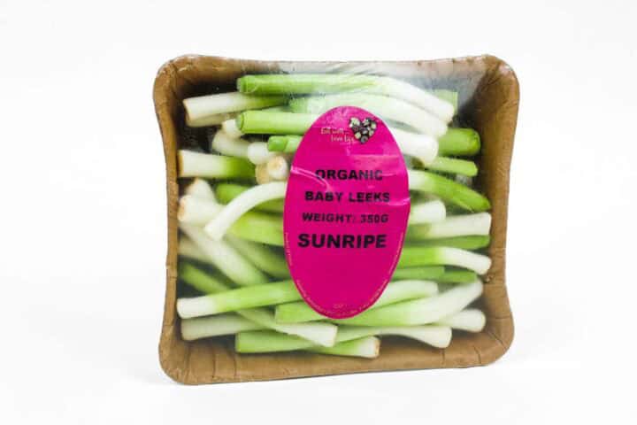 Sunripe Organic Trimmed Baby Leeks - 350g