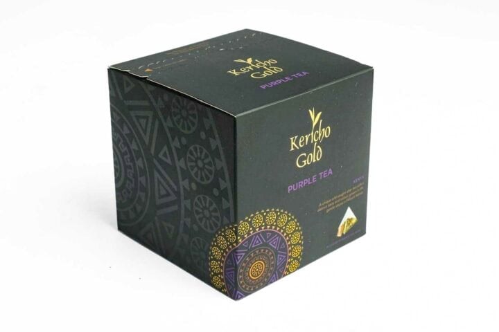 Kericho Gold Purple Tea Kenya - (15 Bags - Pyramid)