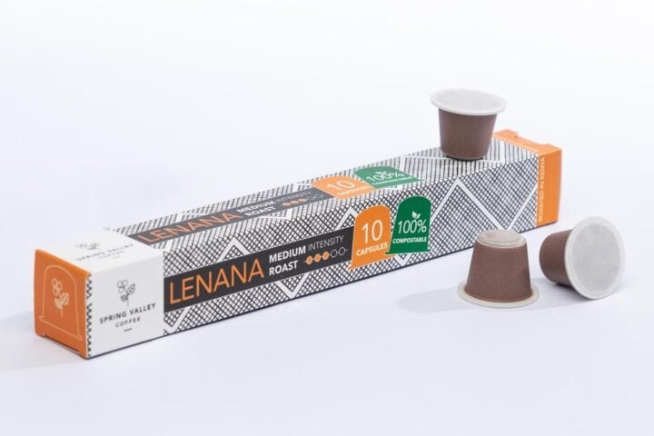 Spring Valley Coffee Lenana Medium Roast Capsules - 10 Capsules