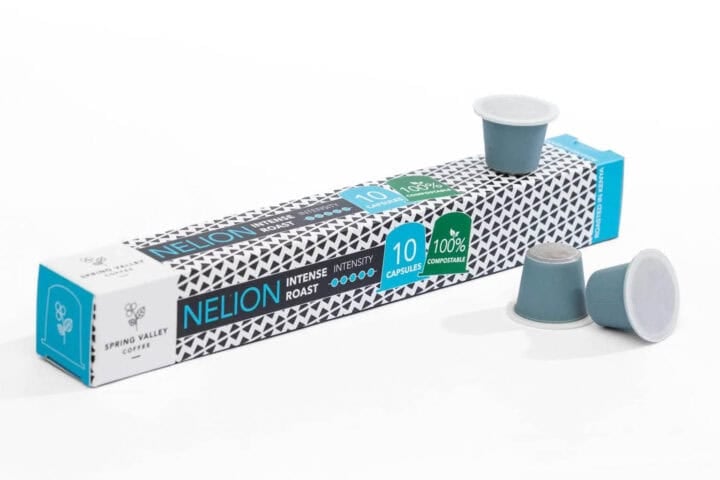 Spring Valley Coffee Nelion Intense Roast Capsules - 10 Capsules