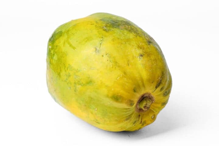 Organic Pawpaws / Papaya - Approx. 1kg (Piece) (Semi-Ripe)
