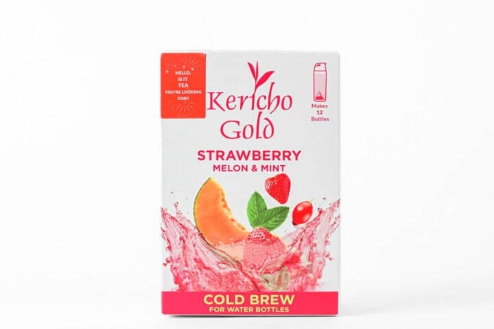 Kericho Gold Cold Brew - Strawberry, Melon & Mint (12 Bags - Pyramid)