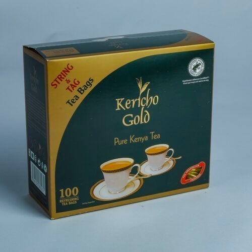 Greenspoon Kenya String and Tag Pure Kenyan Tea Bags Kericho Gold