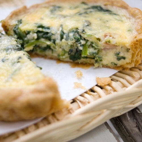 Greenspoon Spinach and Feta Quiche