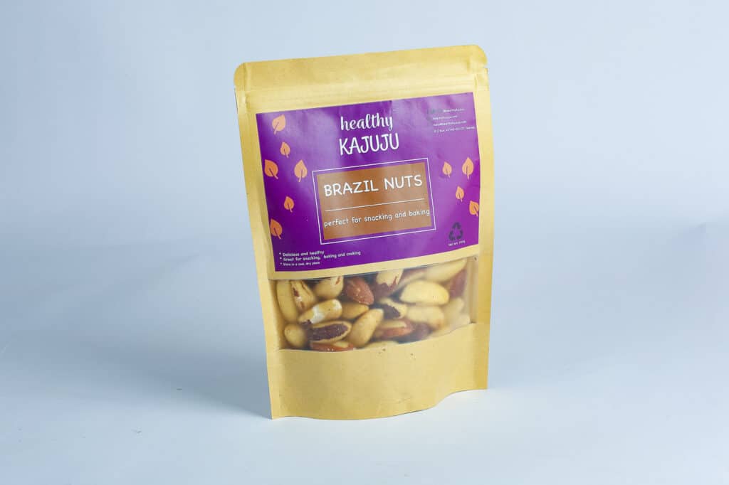 Healthy Kajuju Raw Brazil Nuts 250g Greenspoon