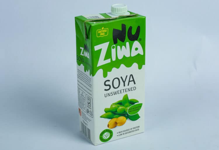 Nuziwa Unsweetened Soya Milk 1L Greenspoon