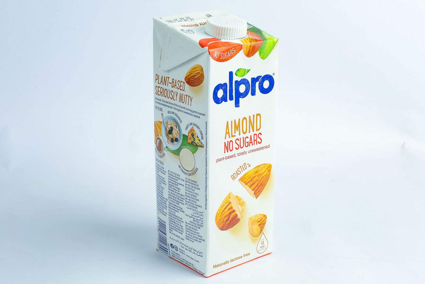 Alpro Unsweetened Almond Milk - 1L - Greenspoon