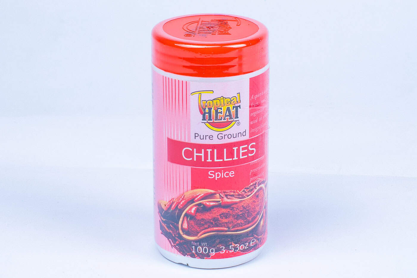 Tropical Heat Ground PiliPili Chillies 100g Greenspoon