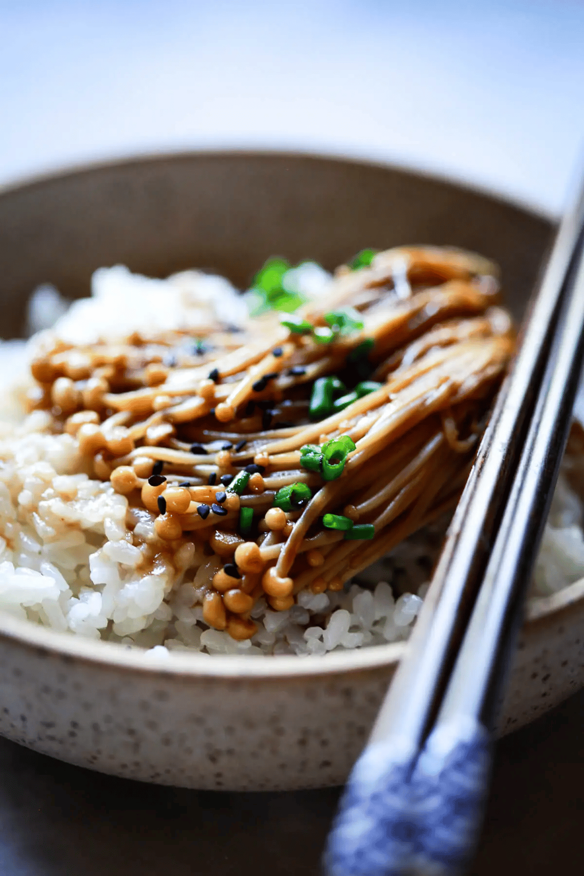 Sautéed Enoki Mushroom Greenspoon