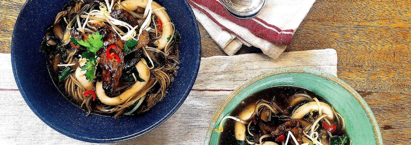 Squid Broth with Marinated Pork - Greenspoon