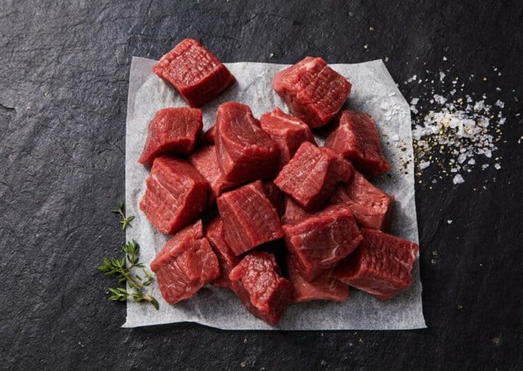 Maggie's Butcher Lean Beef Cubes (Frozen) - Greenspoon