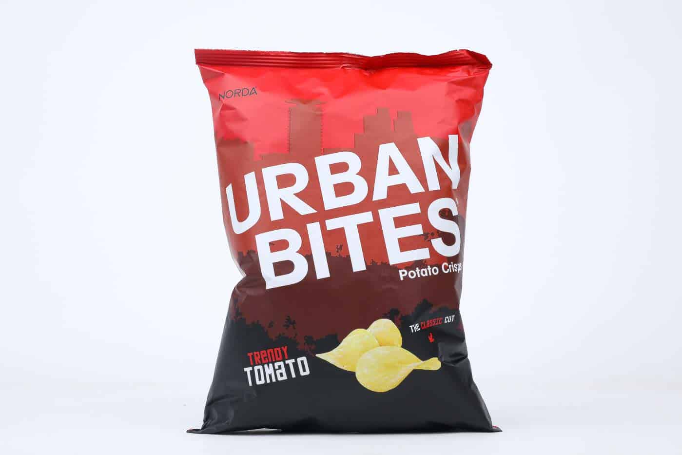 Urban Bites Trendy Tomato Potato Crisps - Greenspoon