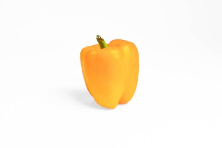 Organic Yellow Capsicum - 1 Piece - (Approx. 180g - 220g)