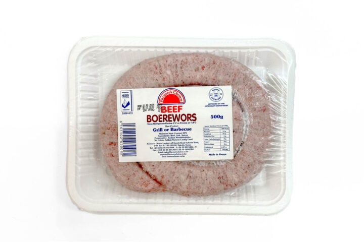 Farmer's Choice Pork Boerewors - 500g (Frozen)