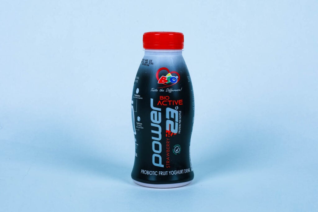 Bio Active Power High Protein Yoghurt Drink Strawberry 350ml Greenspoon