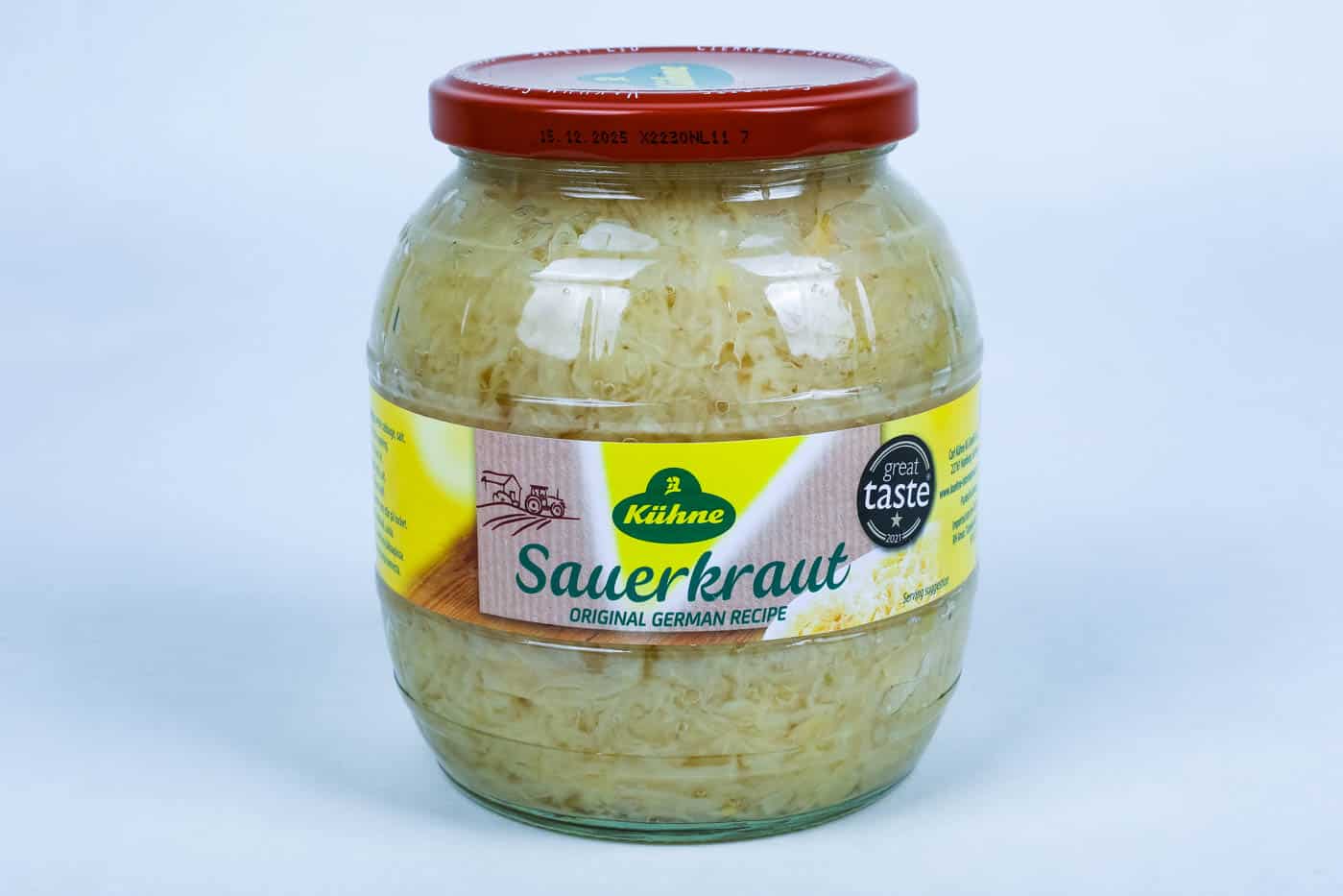 Kuhne Sauerkraut 810g Greenspoon