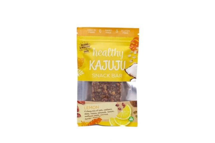 Healthy Kajuju Lemon Snack Bar - 65g
