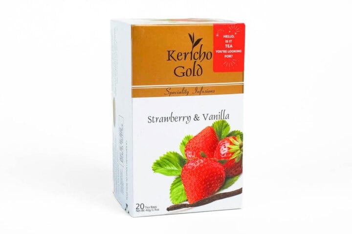 Kericho Gold Specialty Infusions Strawberry & Vanilla - 20 Bags