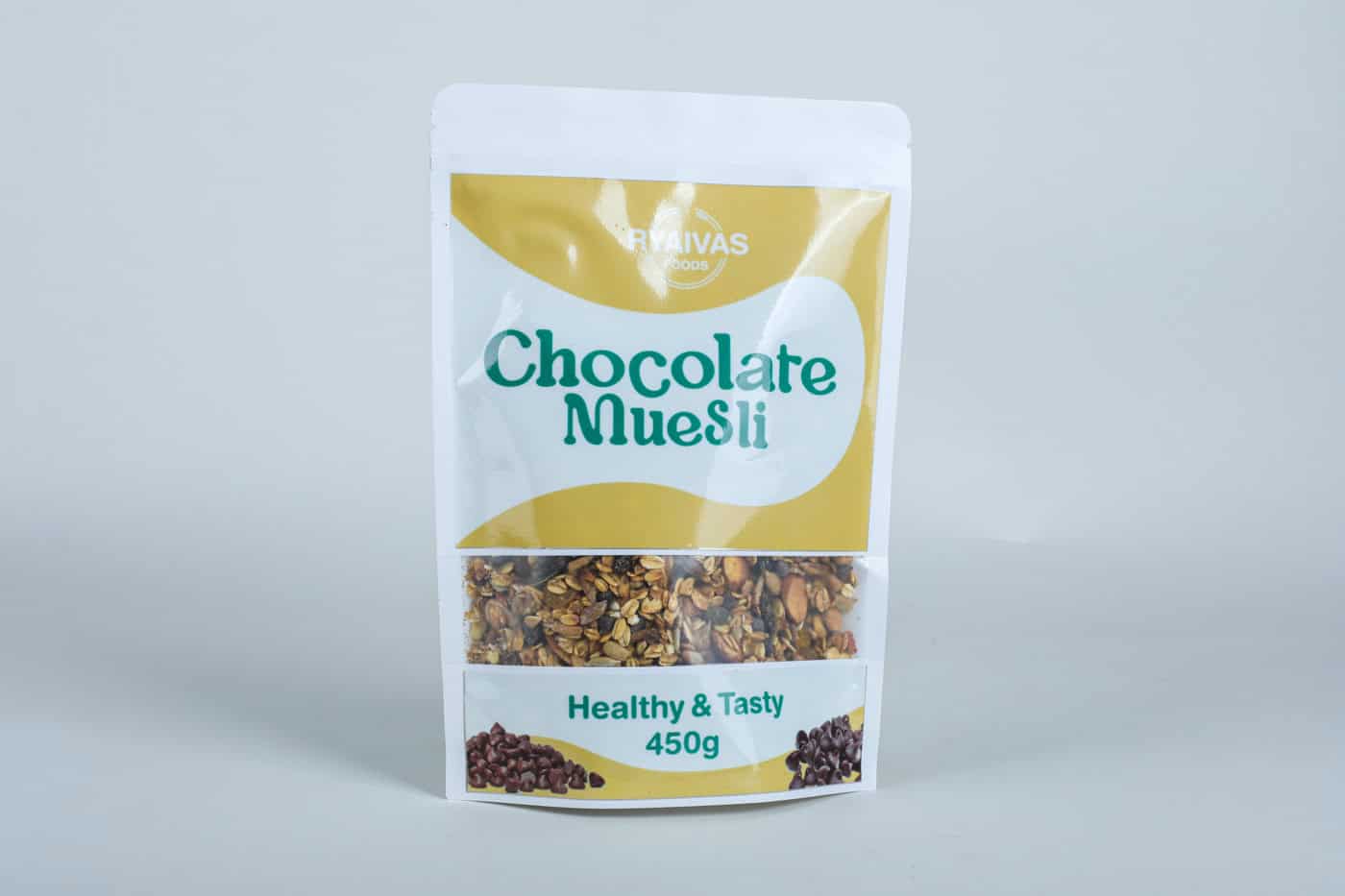 Ryaivas Foods Chocolate Muesli 450g Greenspoon