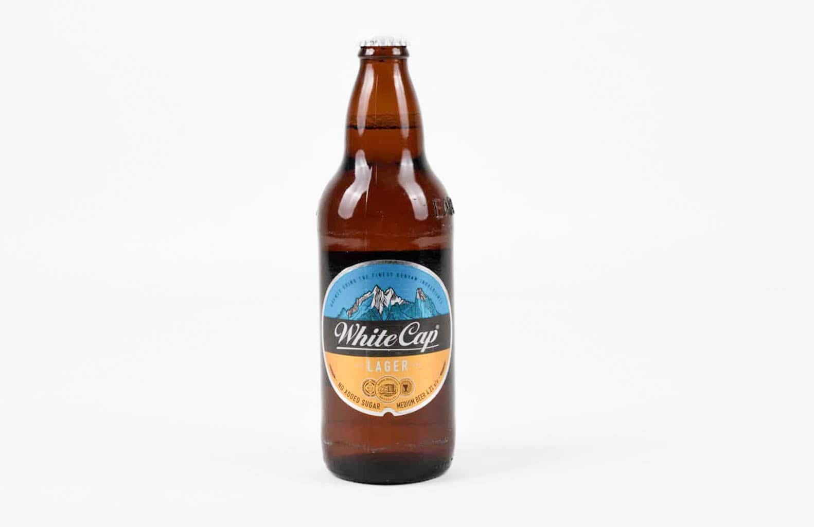 White Cap Lager Beer – Bottle
