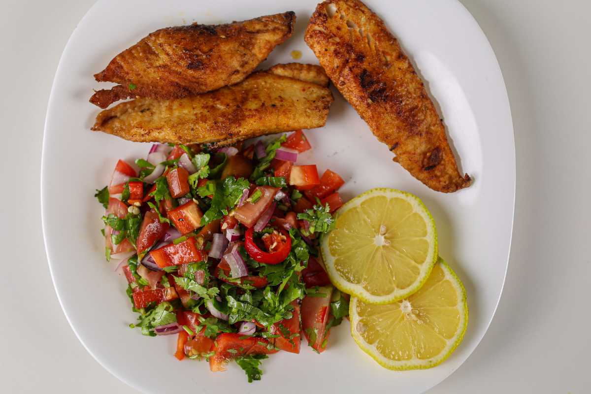 Pan-Fried Tilapia Fillets with Victory Farms