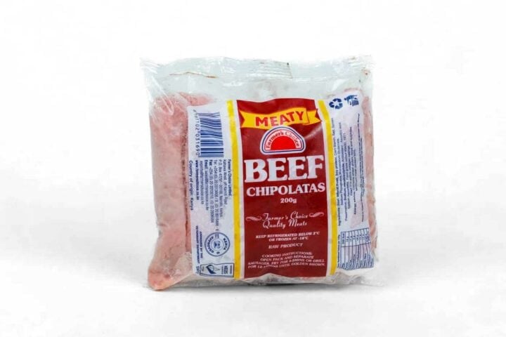 Farmer's Choice Beef Chipolatas (Frozen)