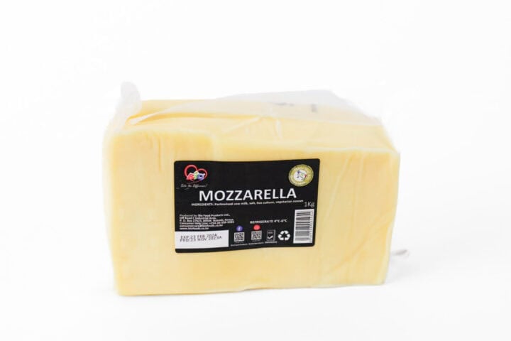 Bio Cheese Mozzarella Blocks - 1Kg