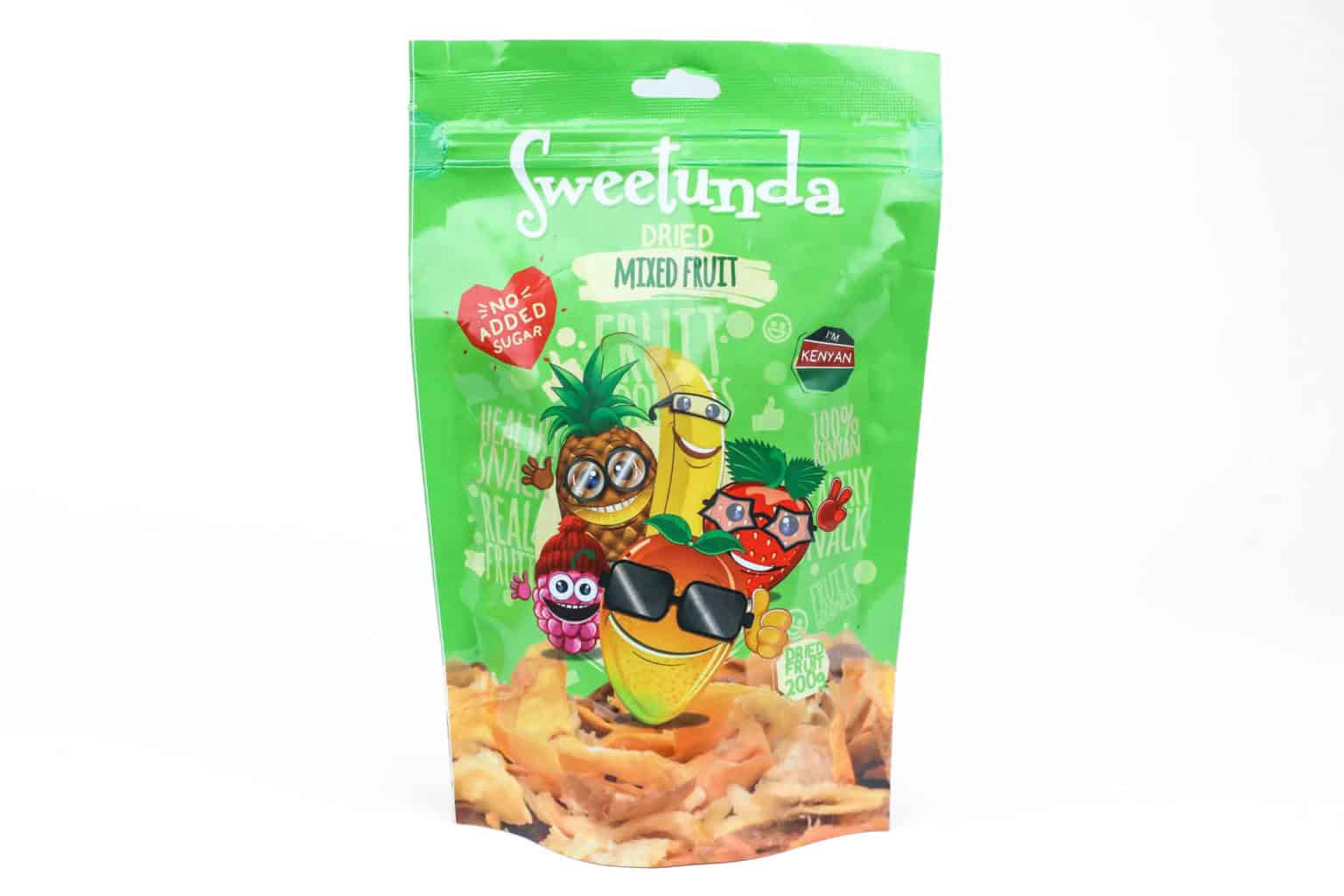 Sweetunda Dried Mixed Fruits Pouch – 200g
