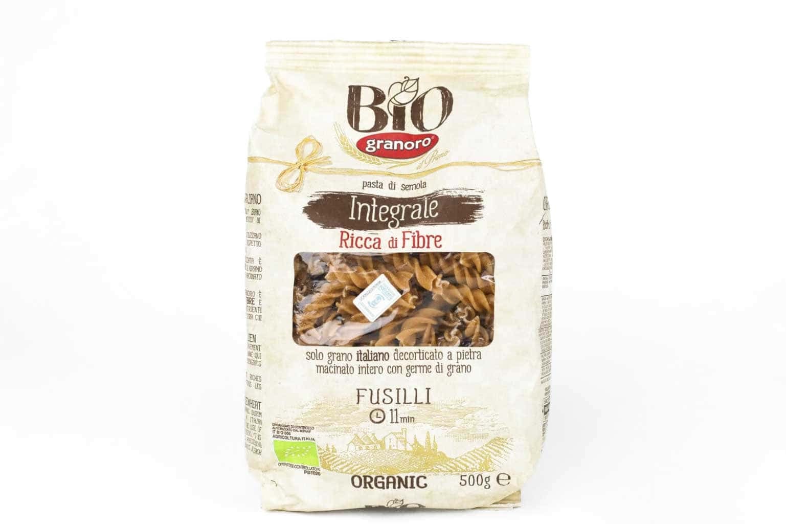 Granoro Fusilli Whole Wheat No.100 – 500g