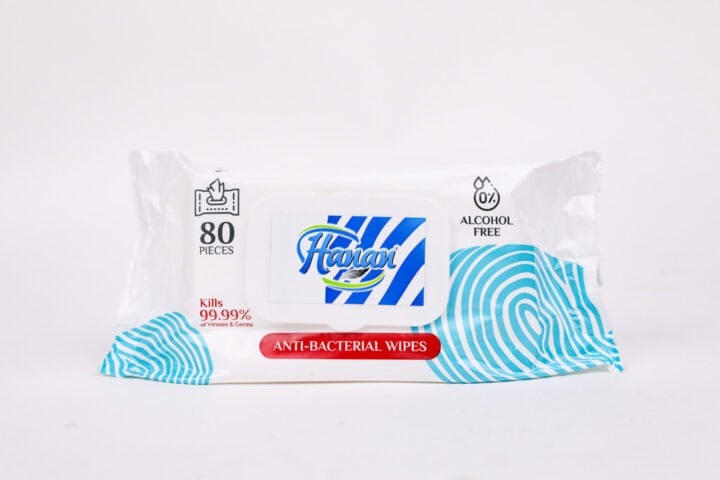 Hanan Antibacterial Wet Wipes - 80 Pack