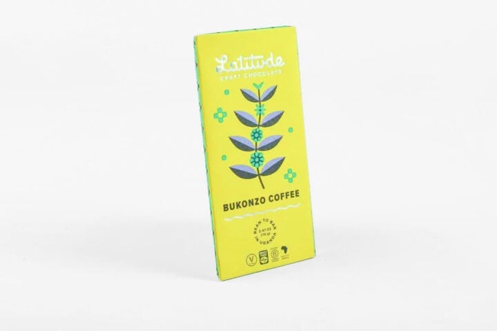 Latitude Craft Chocolate Bukonzo Coffee Chocolate Bar - 70g