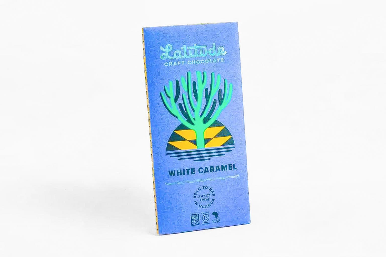 Latitude Craft Chocolate White Caramel Chocolate Bar – 70g