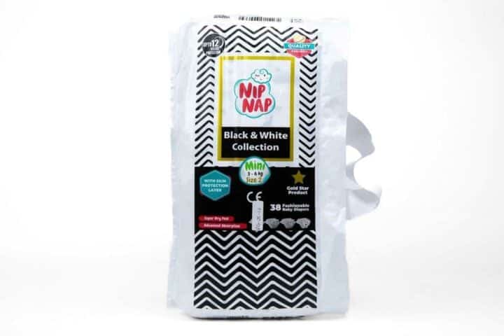 NipNap Black And White Collection - High Count | 3 - 6Kg | Mini | 38 Pieces